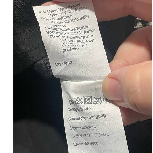 J. Crew Womens XS Short Sleeve Lace Floral Keyhole Top Black  K2653 2019006CN01 - Picture 9 of 10